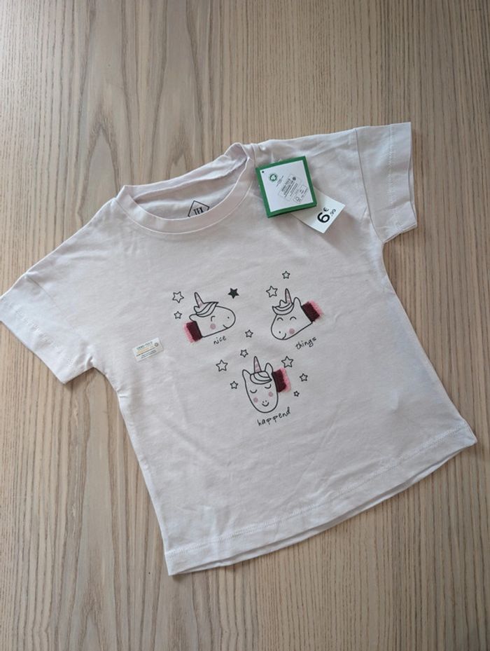 T-shirt neuf licorne