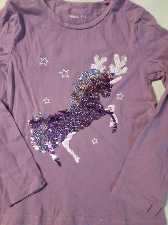 Tee-shirt sequin - photo numéro 2