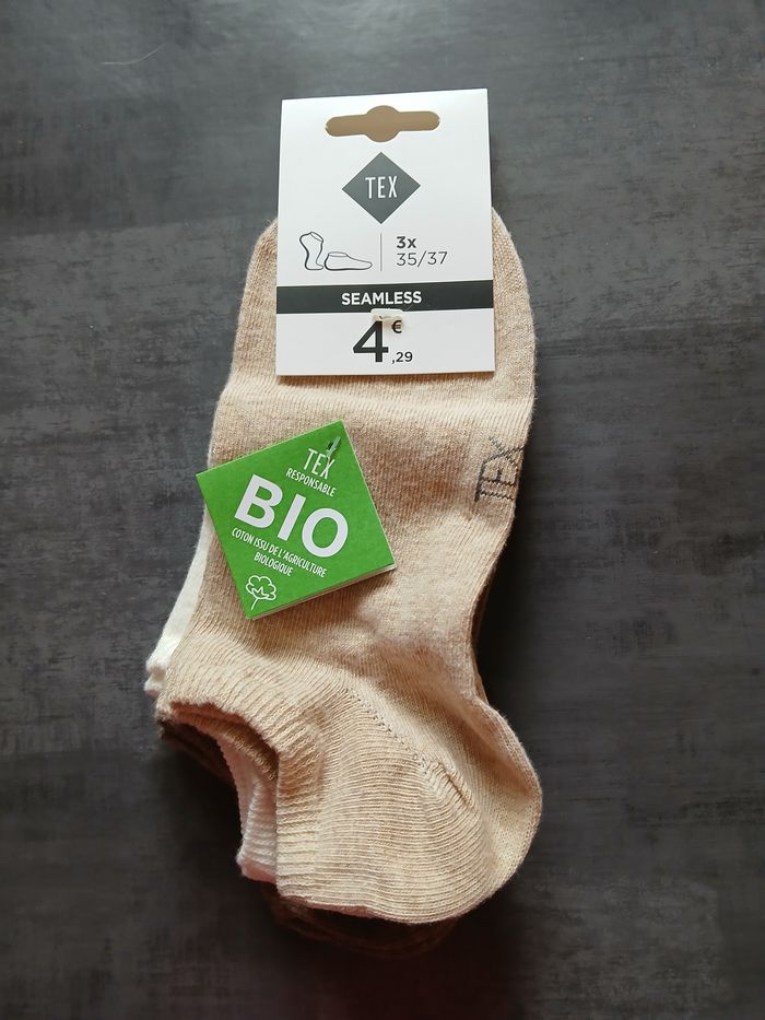 lot de 3 paires de mi chaussettes 35/37