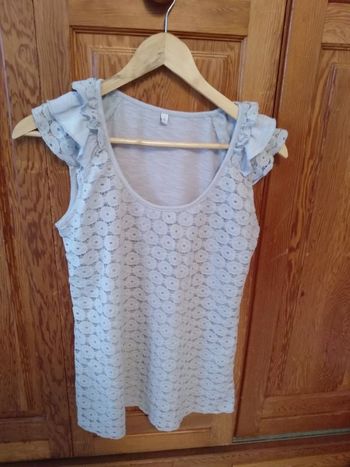 Tee shirt manches volants