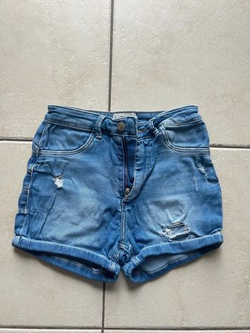 Short en jean