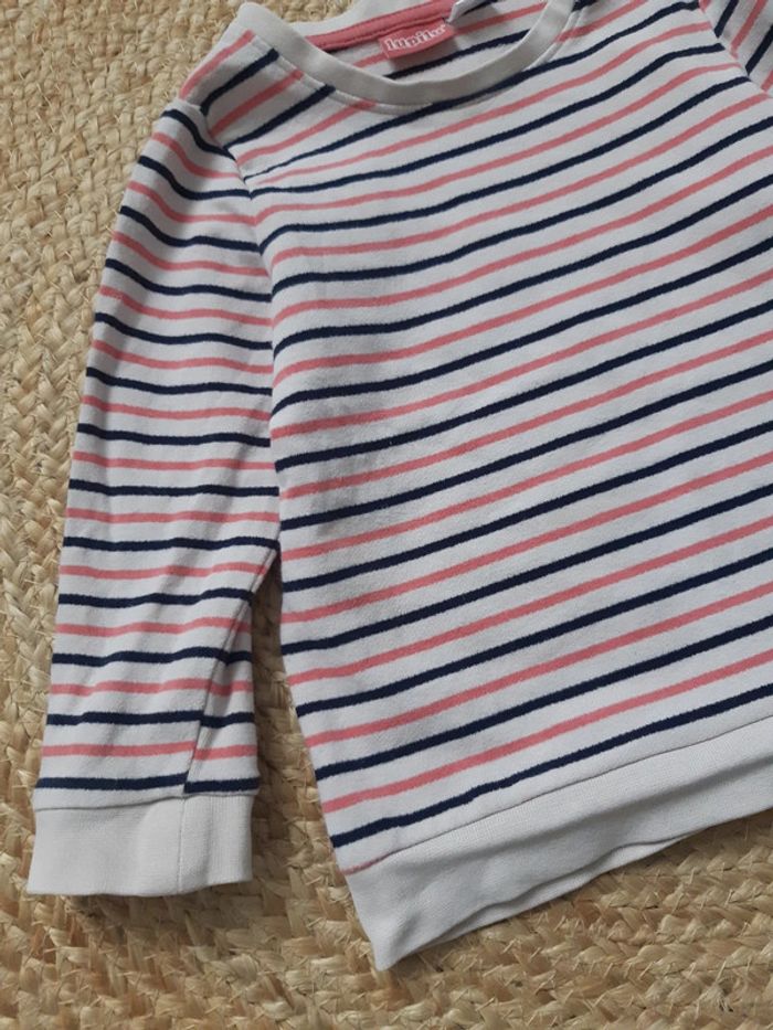 Haut manches longues rayé Lupilu 86/92 cm - photo numéro 2