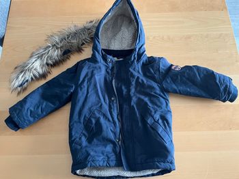 Manteau hiver vert baudet 3ans