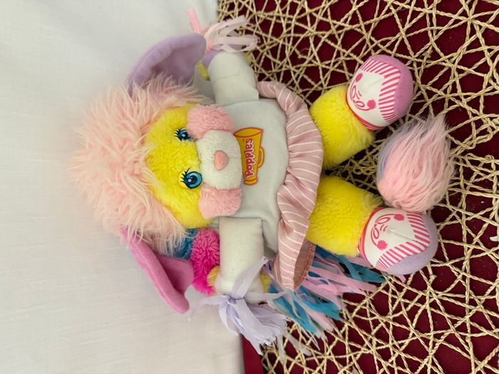 Peluche vintage Popples pompom girl - photo numéro 2