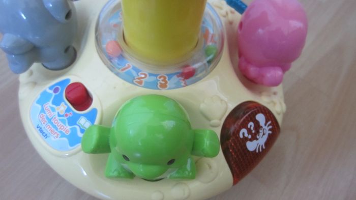 Toupie musicale theme poissons - photo numéro 3