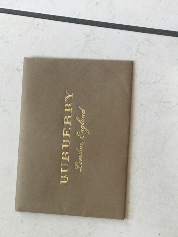 Compagnon BURBERRY Bordeaux cuir - photo numéro 5