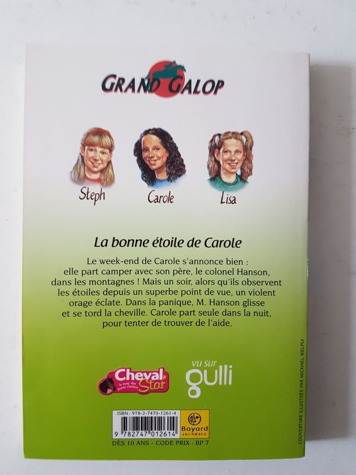 Grand galop : La bonne étoile de Carole - photo numéro 2