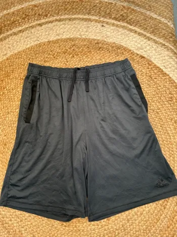 Short Homme Adidas Noir | Taille XL | Très Bon État | Sport Training Casual | R40