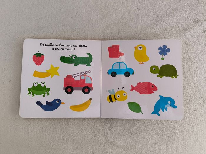 Livre Kididoc Mon imagier des couleurs Nathan - photo numéro 6