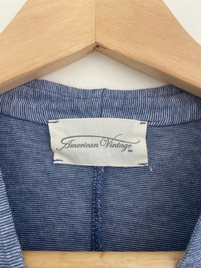 Blazer léger bleu American Vintage - photo numéro 7
