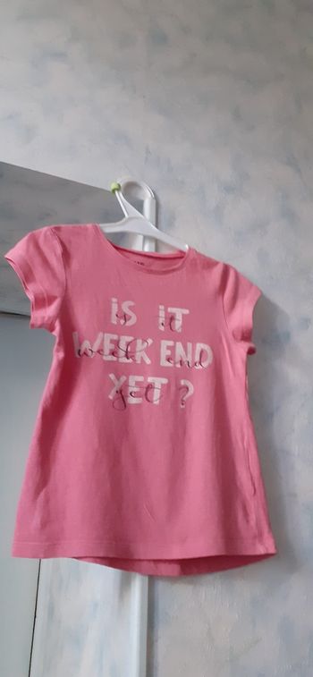 Tee-shirt fille 6 ans