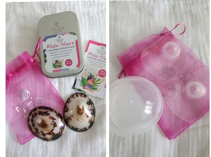 Coquillages d'allaitement et bouts de sein en silicone - photo numéro 4