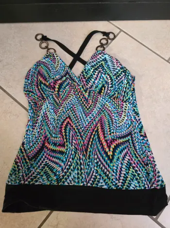 débardeur multicolore