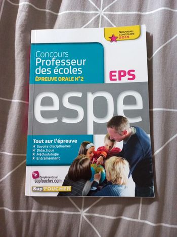 Livre de préparation au crpe Épreuve orale d'EPS