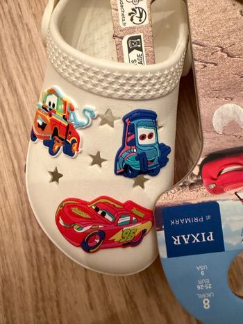 Crocs sabots Cars Pixar Disney 25-26 neufs