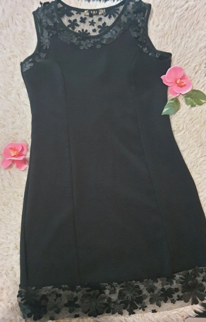 🌺 robe cintrée femme taille s/m - photo numéro 2