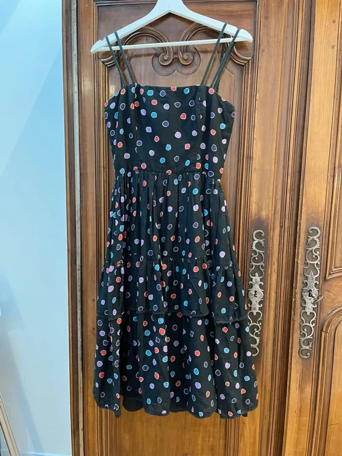 Superbe Robe vintage 🌸 Jacqueline Lechat Cannes 34 36 - photo numéro 7