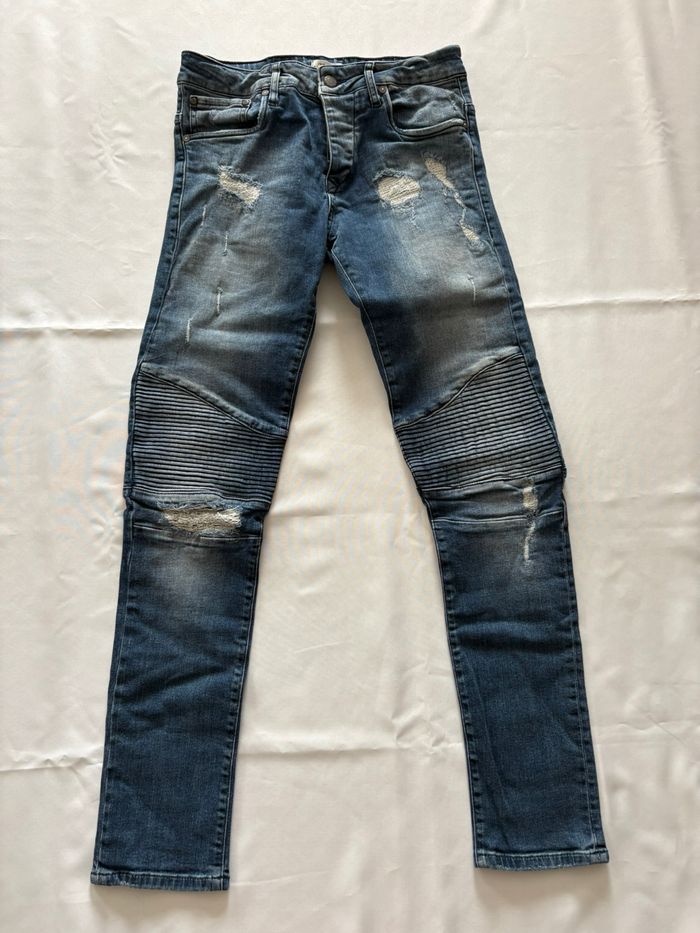 Jean bleu dechiré L.32 - Jack&Jones - L/40-W.30