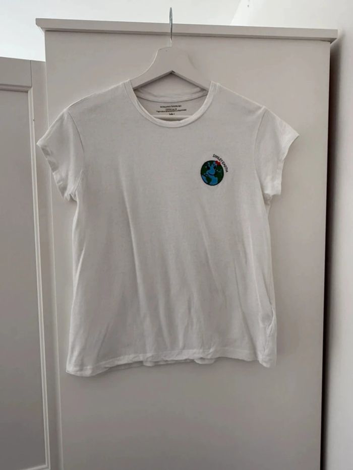 Beau T-Shirt en coton bio Monoprix 🌸 taille 1 - 36 - S - photo numéro 6