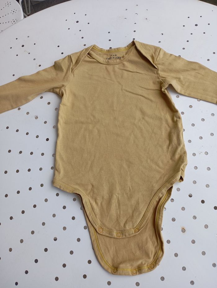Lot de 3 bodies manches longues TAO 3 ans - photo numéro 2