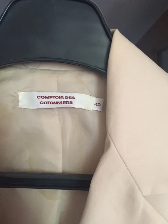 Blazer rose pale - photo numéro 3