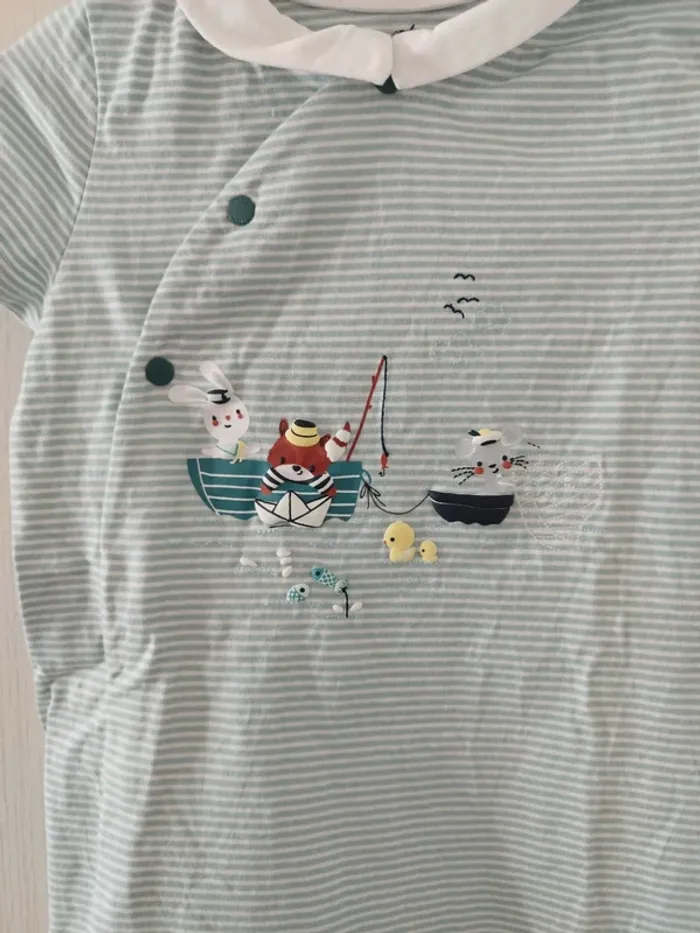 Pyjama une piêce bébé garçon - photo numéro 3