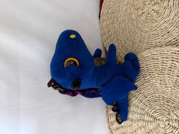 « Saffire » le dragon bleu de Ty Beanie Boo