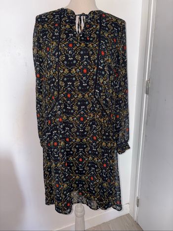 Robe à fleurs femme camaïeu taille L en très bon état