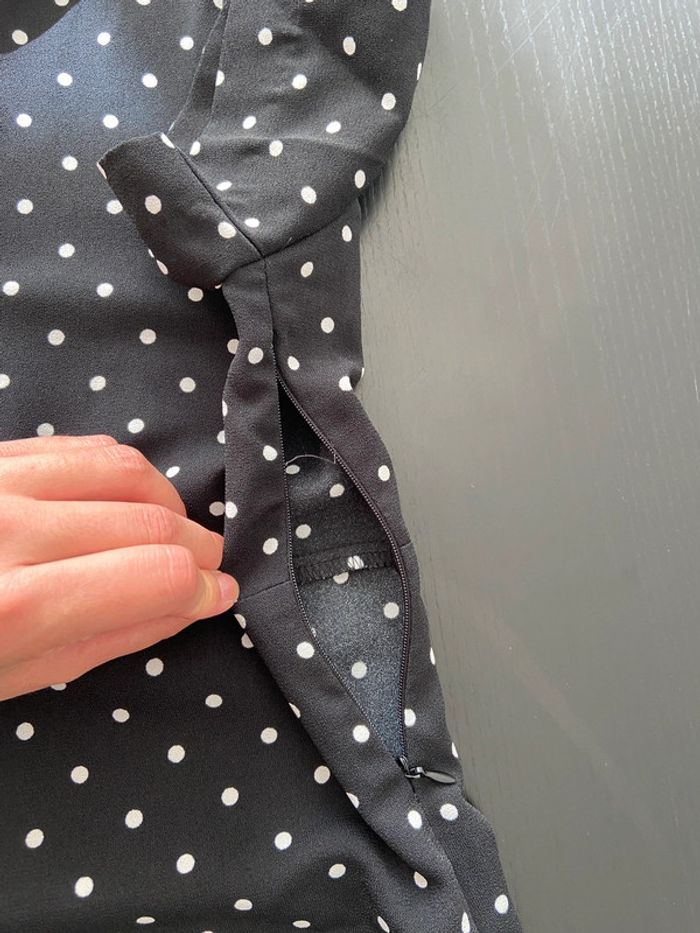 Robe droite à pois / Taille 40 - photo numéro 8