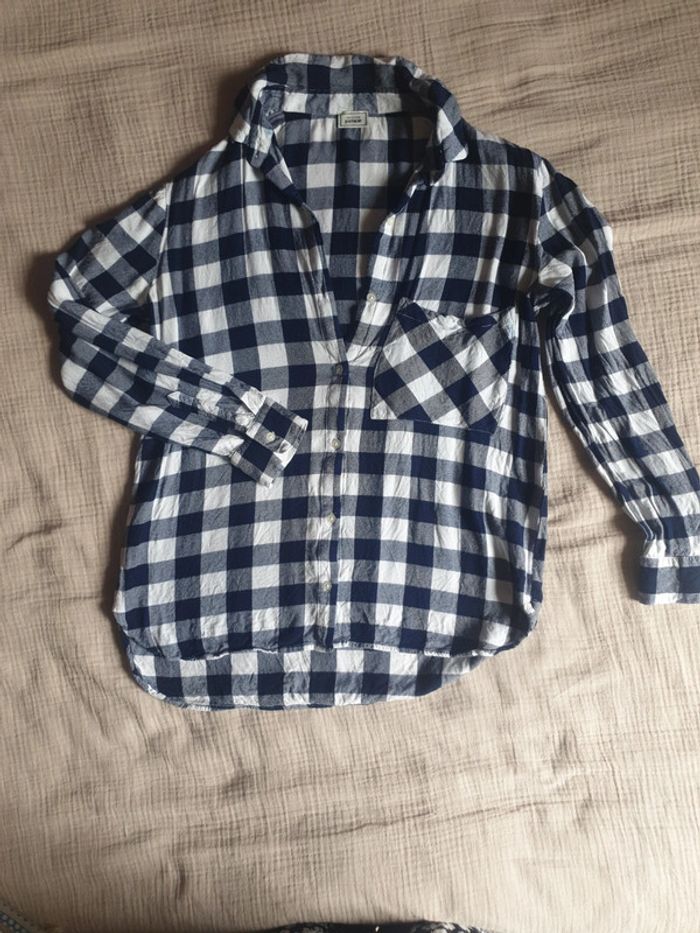 Chemise à carreaux