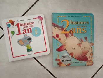 Lot de 2 livres pour anniversaire