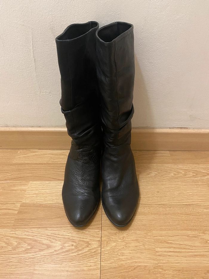 Bottines noires Freeflex Taille 38 - photo numéro 4