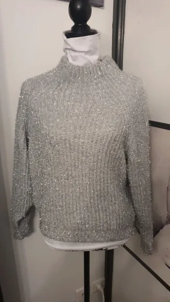 Pull col cheminé