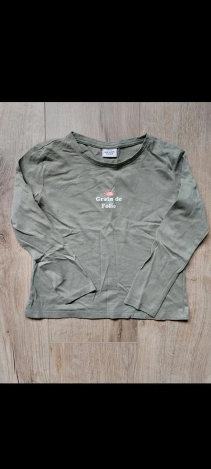 Lot tee-shirt Fille 5ans - photo numéro 7