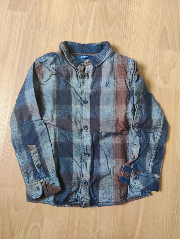 Chemise Okaïdi taille 5 ans