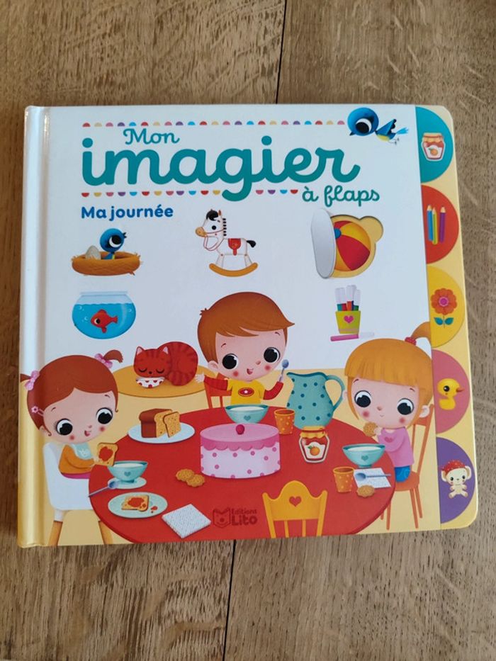 Mon imagier à flaps ma journée