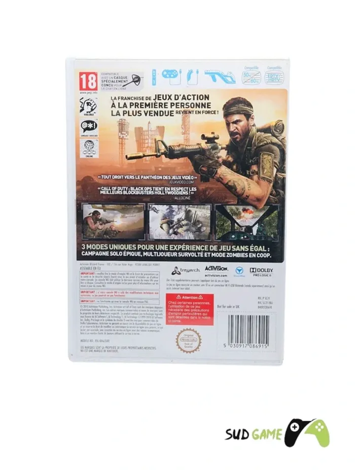 Nintendo Wii # Call Of Duty Black Ops # - photo numéro 2