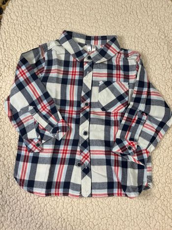 Chemise à carreaux Orchestra 12 mois