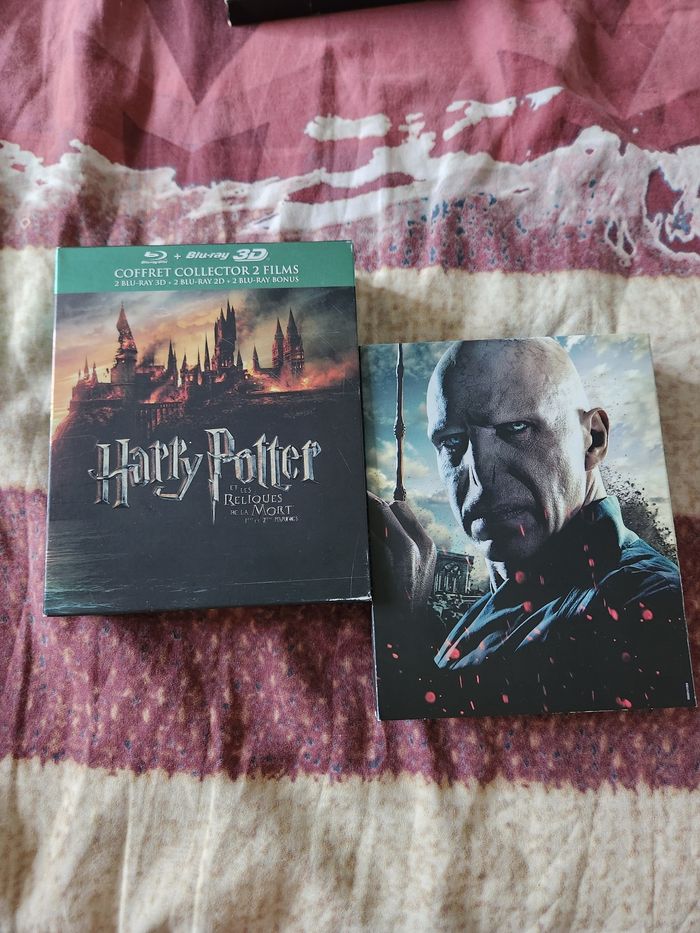 Coffret blu ray Harry Potter les reliques de la mort 1 et 2 - photo numéro 2