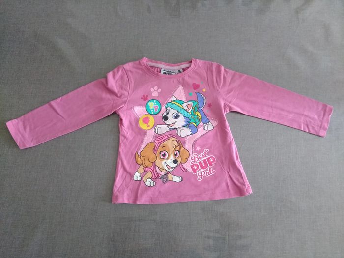 Maillot longue manche, taille 3 ans, paw patrol