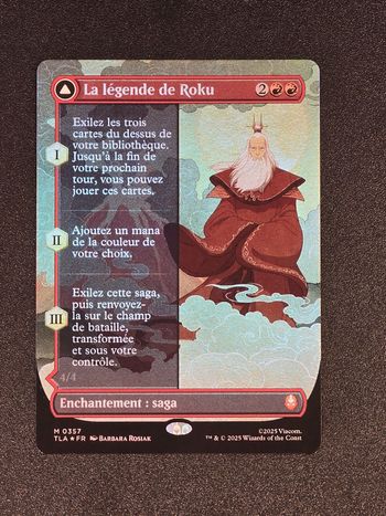 Magic the gathering - La légende de Roku - Foil - Avatar, le dernier maître de l’air
