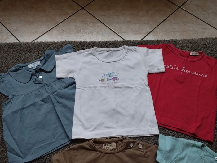 Lot t shirts 12 mois - photo numéro 4