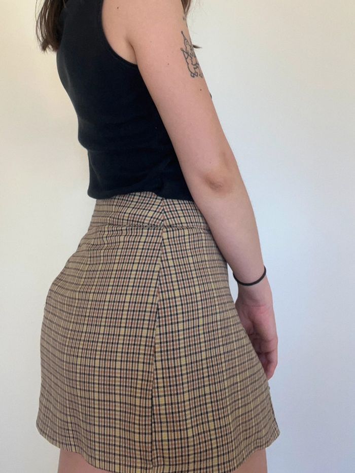 Mini jupe écolière à carreaux - kawai schoolgirl bershka - photo numéro 5