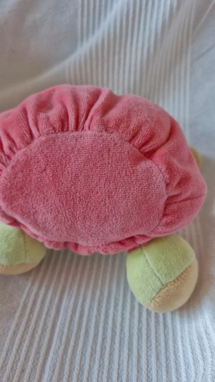Ourson boule rose avec Éléphant Kaloo - photo numéro 3