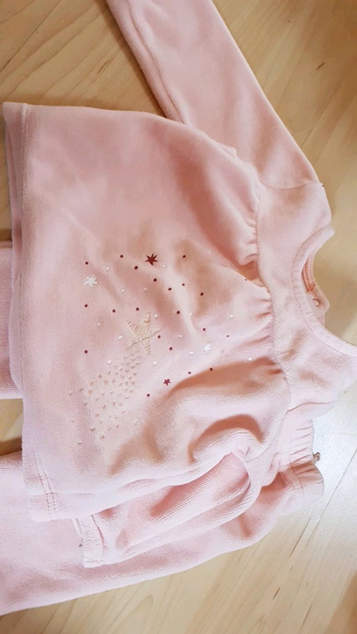 Pyjama rose vertbaudet 3mois - photo numéro 6