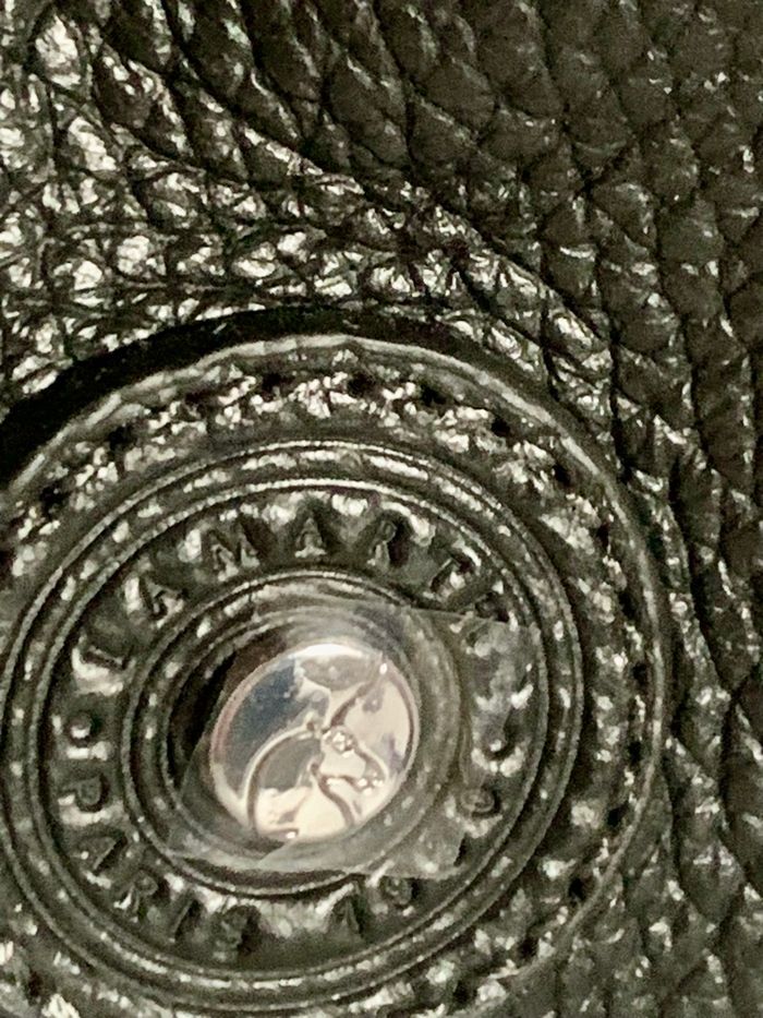 Sac à main noir en cuir neuf Lamarthe - photo numéro 3