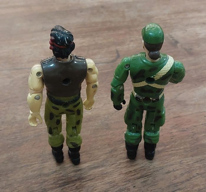 Figurines Gi Joe Militaire Americain Retro - photo numéro 2