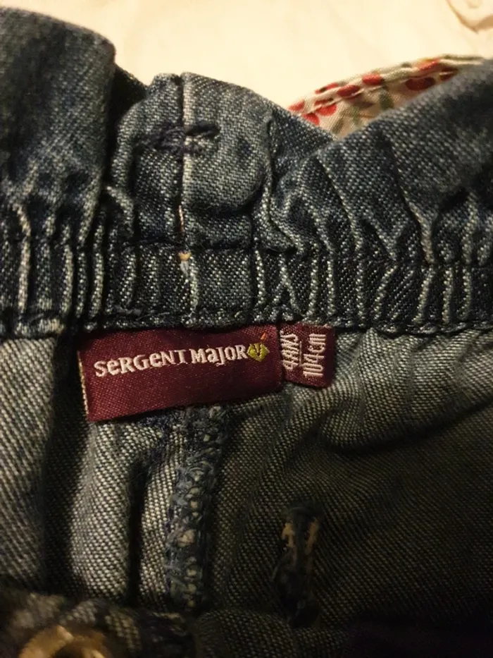 Tshirt et Jean 4 ans Cyrillus sergent major - photo numéro 2