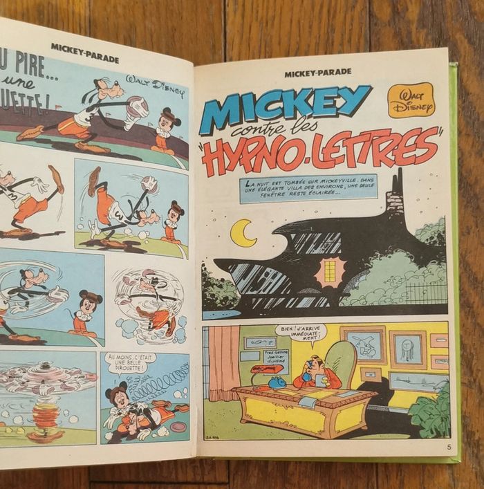 Lot anciens mickey parade début années 80 vintage - photo numéro 15