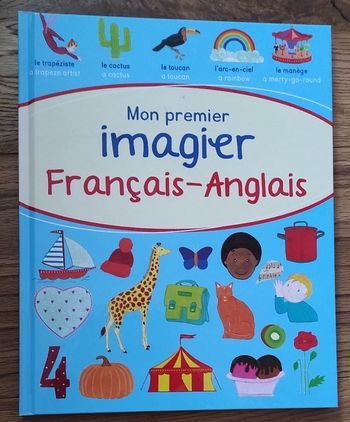 Mon premier imagier français anglais